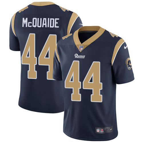 2019 Men Los Angeles Rams #44 McQuaide dark blue Nike Vapor Untouchable Limited NFL Jersey